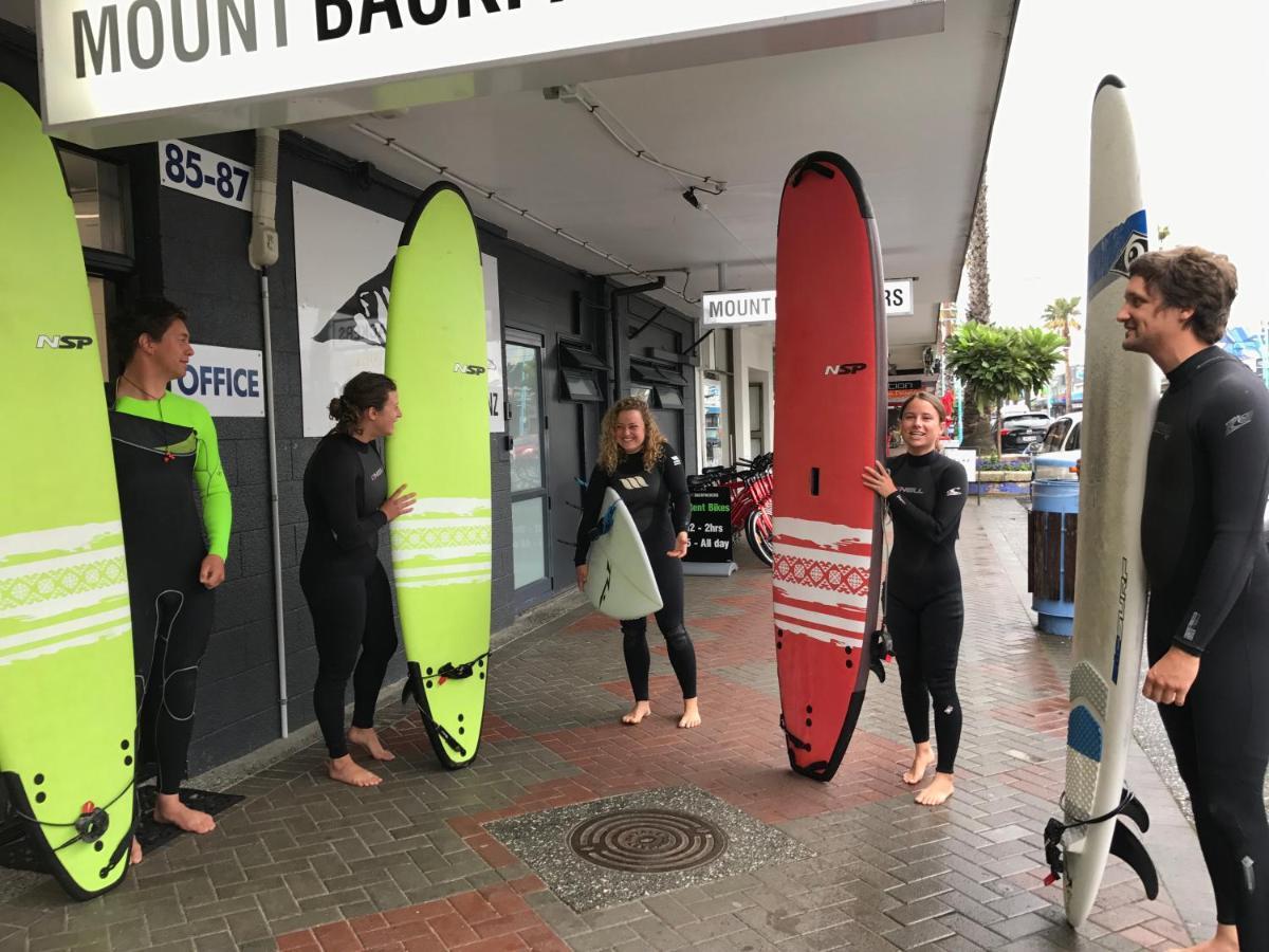 Albergue Mount Backpackers Mount Maunganui Exterior foto